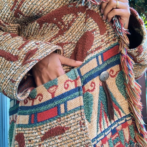 ❌SOLD❌Rustic wool coat - Picture 3 of 7